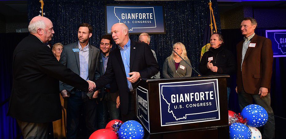Gianforte with candidates